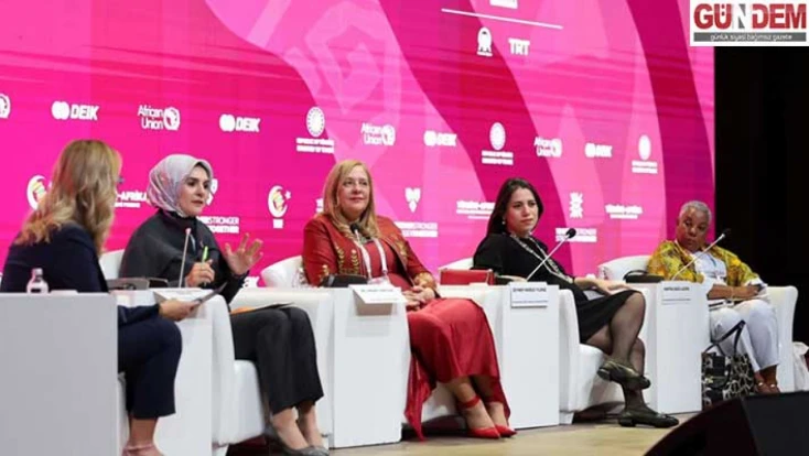 Bakan Göktaş, Kadın Liderliği ve Girişimcilik Diyaloğu Paneli'nde konuştu