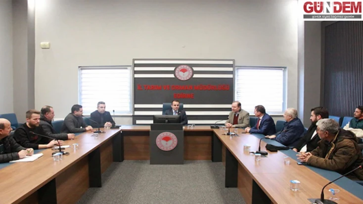Edirne hayvancılığı için kritik toplantı