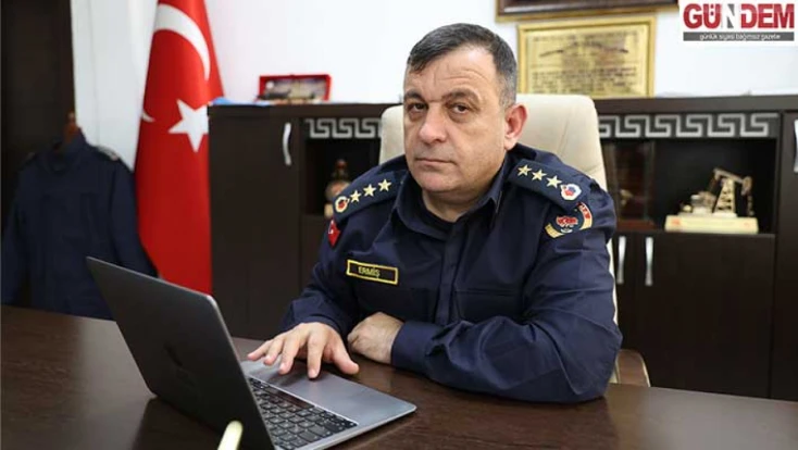 Edirne İl Jandarma Komutanı Ermiş, AA'nın 