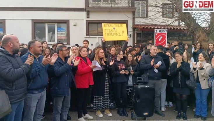 EYBAL öğrencileri ve velilerinden taşınma kararına tepki