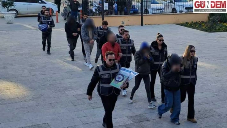 Fuhuş operasyonu 5 kişi cezaevine gönderildi
