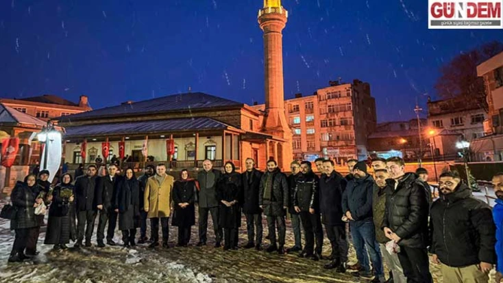 İba, Berat Kandili’ni Uzunköprü’de vatandaşlarla idrak etti