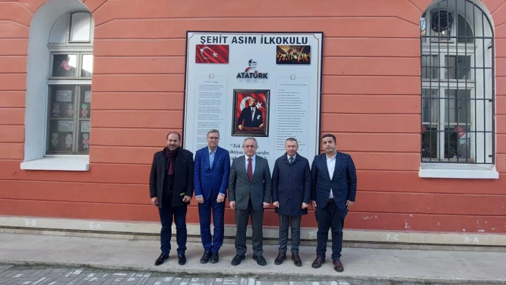 İl Millî Eğitim Müdürü Alireisoğlu Şehit Asım İlkokulu’nda incelemelerde bulundu