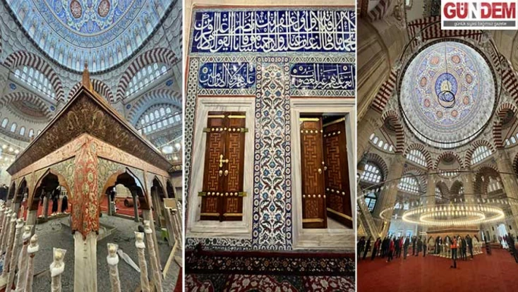 Selimiye Cami Ramazan’a Yenilenmiş Çehresiyle Giriyor