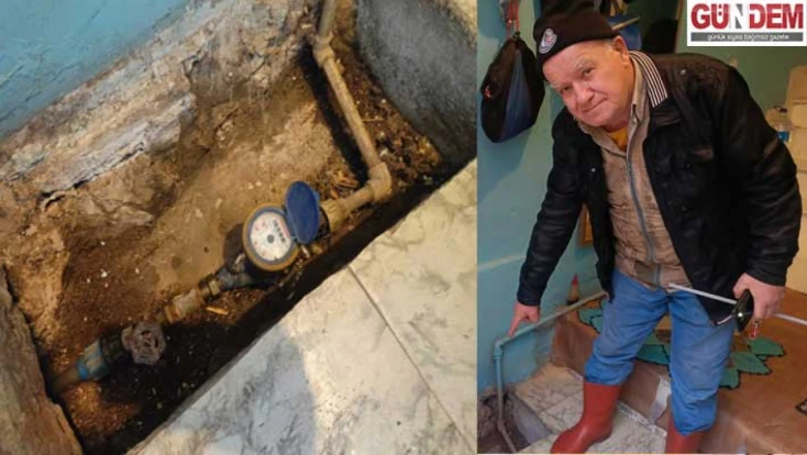 Su saatini söküp gittiler: Kaleiçi’nde vatandaşa ek masraf, ek çile