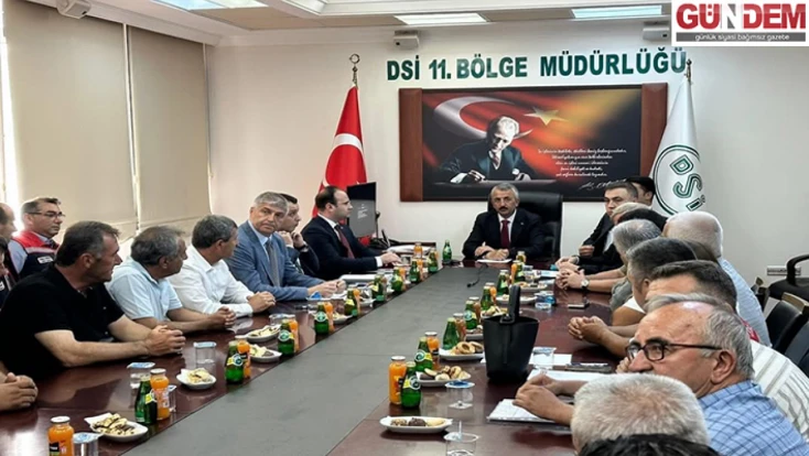 Su yönetimi toplantısı yapıldı