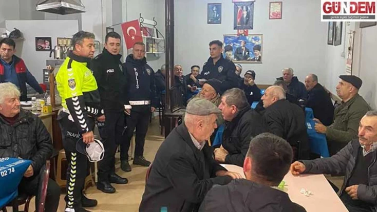 Suçların önlenmesi için Süloğlu Emniyet ekiplerinden farkındalık çalışması