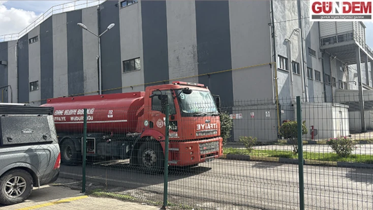 Yağ fabrikasında patlama sonucu çıkan yangın söndürüldü