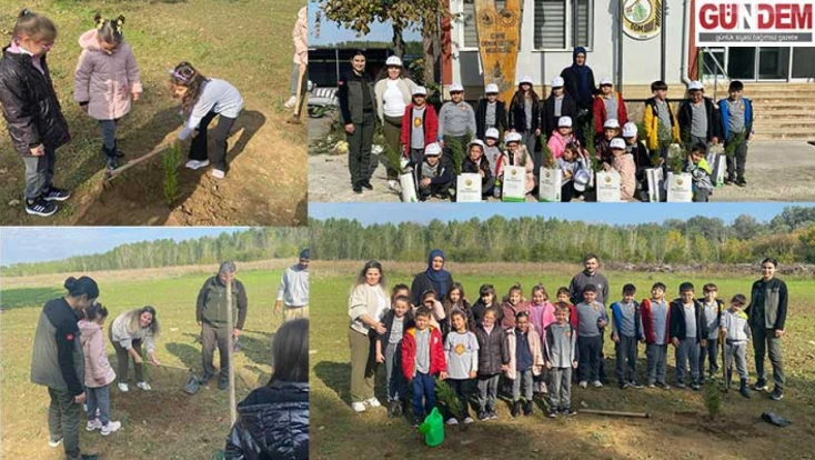 “Yeşil Vatan Benim Okulum, Geleceğe Çare” projesiyle çevre bilinci büyüyor