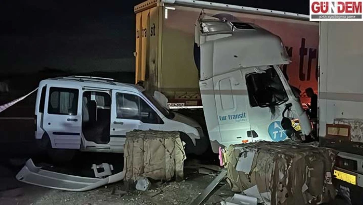 Zincirleme trafik kazasında 1 kişi öldü