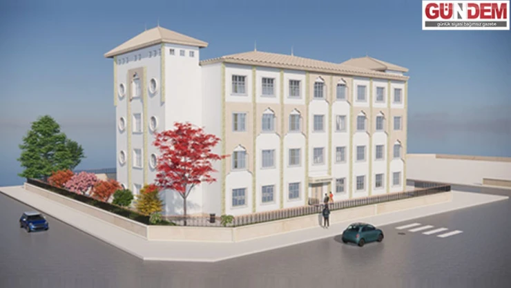 100 Yataklı Hafızlık Kur'an Kursu'nun inşaatı sürüyor