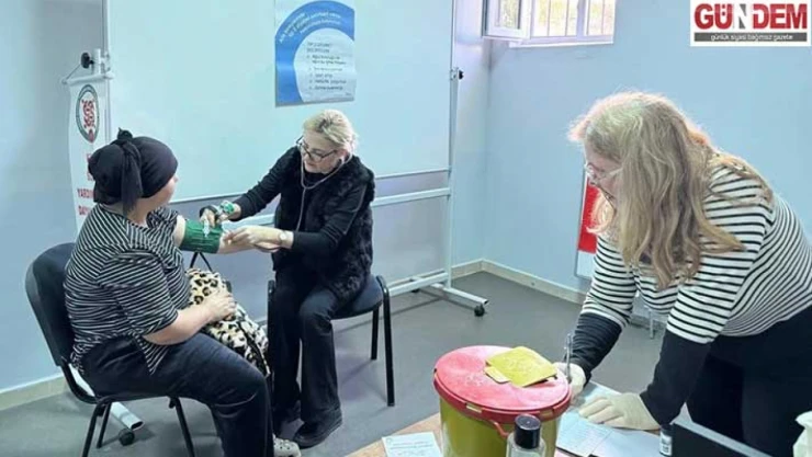 14 Kasım Diyabet Günü: Kursiyerlere Şeker ve Tansiyon Ölçümü