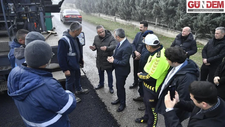 150 kilometre köy yoluna sıcak asfalt atılacak