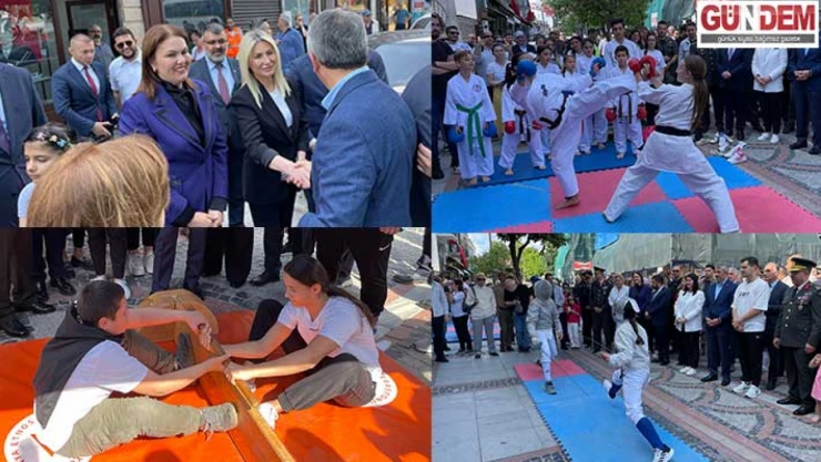 19 Mayıs coşkusu sokaklara taşındı