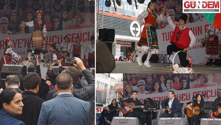 19 Mayıs yağmura rağmen coşkuyla kutlandı