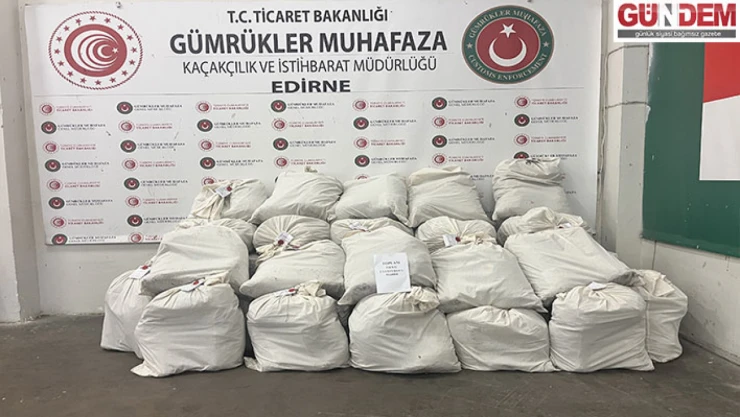 318 kilogram uyuşturucu ele geçirildi