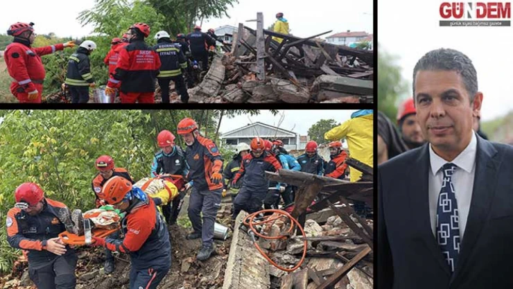 6,2 büyüklüğünde deprem senaryosuyla tatbikat yapıldı