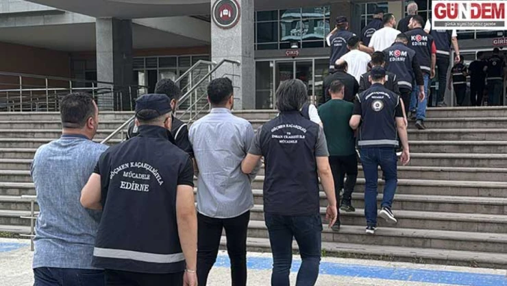 6 ildeki operasyonda gözaltına alınan zanlılar adliyede