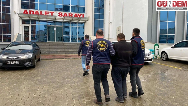 6 yıl 3 ay kesinleşmiş hapis cezası bulunan hükümlü jandarmaya takıldı
