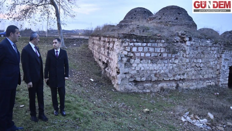 600 yıllık Gazi Mihal Bey Hamamı restore edilecek