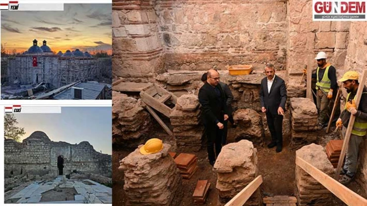 600 yıllık tarihi yapı gün yüzüne çıkarılıyor