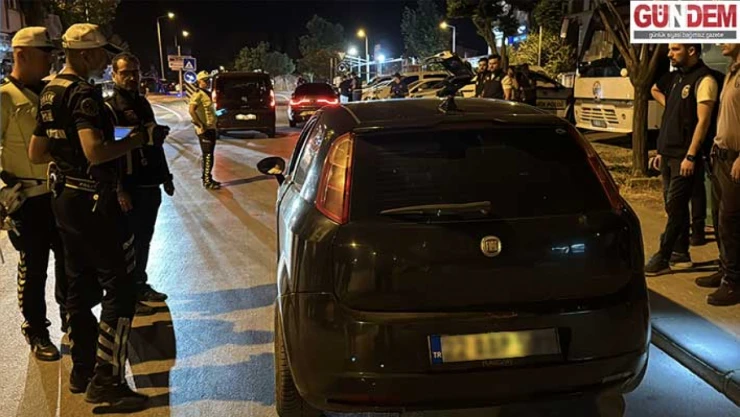 Abartı egzoz kullanan sürücüye 9 bin 267 lira ceza