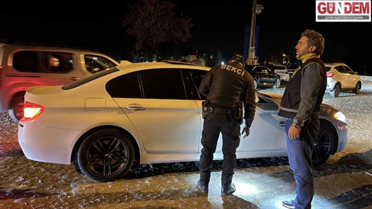 Alkollü sürücünün ehliyetine el konuldu