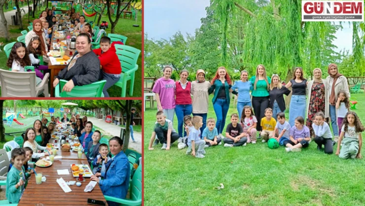 Anneler kahvaltıda buluştu