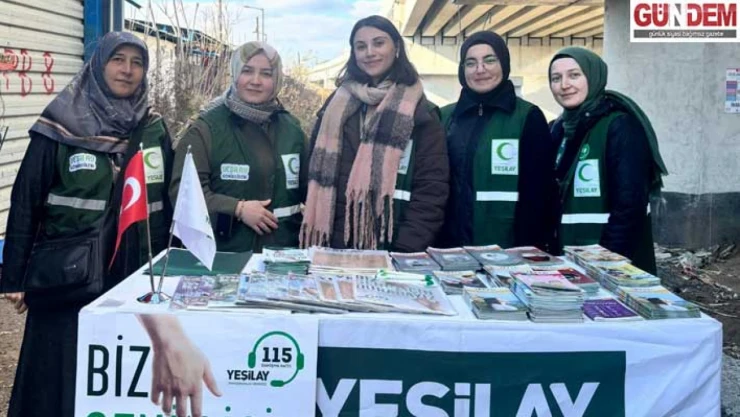 Bağımlılıkla mücadele için stant açıldı