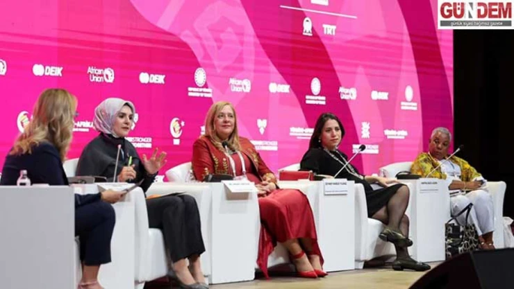 Bakan Göktaş, Kadın Liderliği ve Girişimcilik Diyaloğu Paneli'nde konuştu