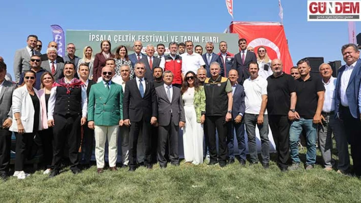 Bakan Yumaklı, Çeltik Festivali'ne katıldı