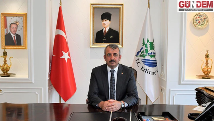  'Balkanların barış ve huzur kenti olan Edirne'nin kurtuluşunun 101. Yılını kutlamanın gururunu yaşıyoruz'