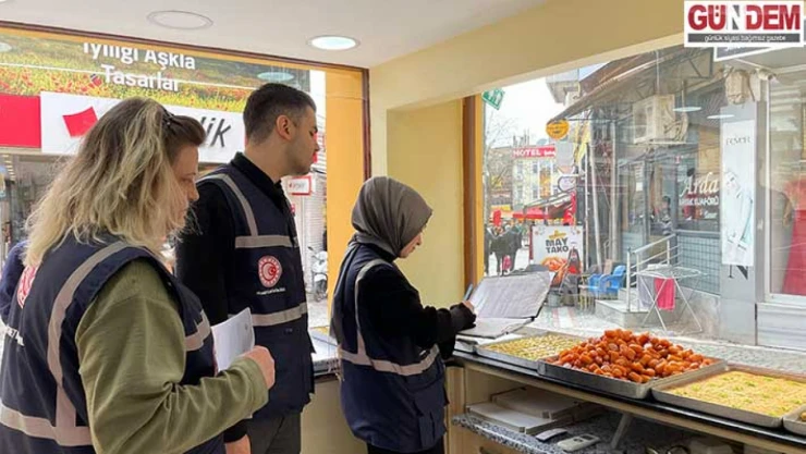 Bayram öncesi fiyat ve etiket denetimi gerçekleştirildi