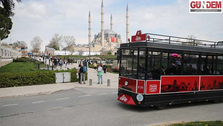 Bayramda Edirne ziyaretçi akınına uğradı