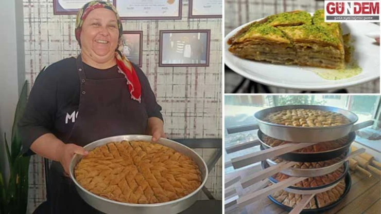 Bayramın olmazsa olmazı ev baklavaları