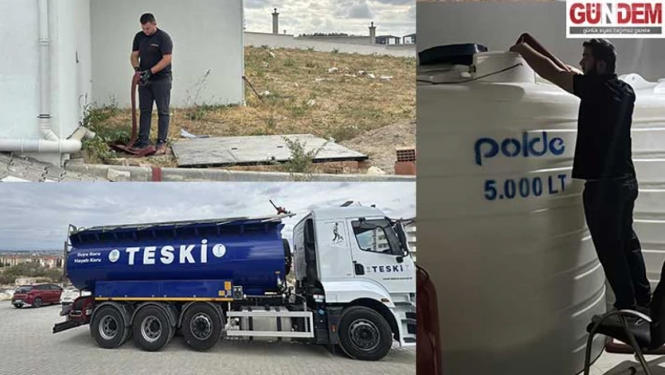 Bazı mahallelerde su kesintileri devam ediyor
