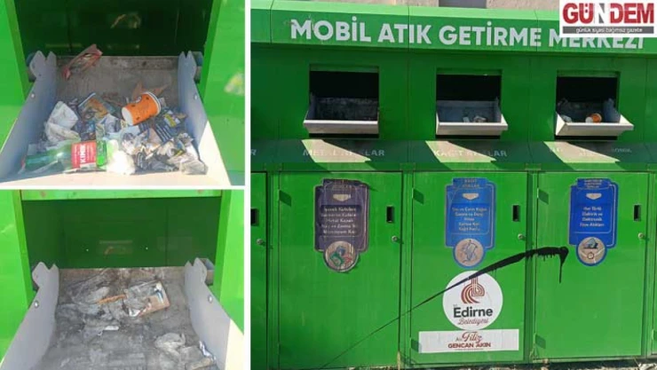 Bu kadarına pes! Atık Toplama Noktaları Kaderine Terk Edildi