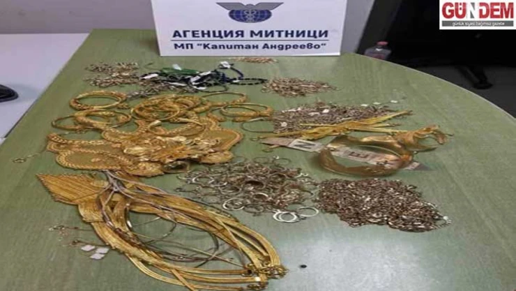 Bulgaristan Gümrüğünde Milyonluk Altın Kaçakçılığı Girişimi Engellendi