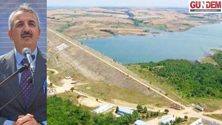 Çakmak Barajı'nda su birikimi başlıyor