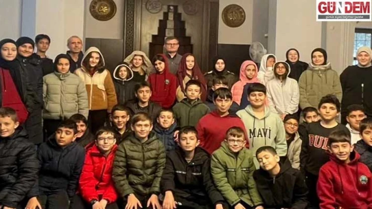 Cami, öğrencileri aynı çatı altında buluşturdu