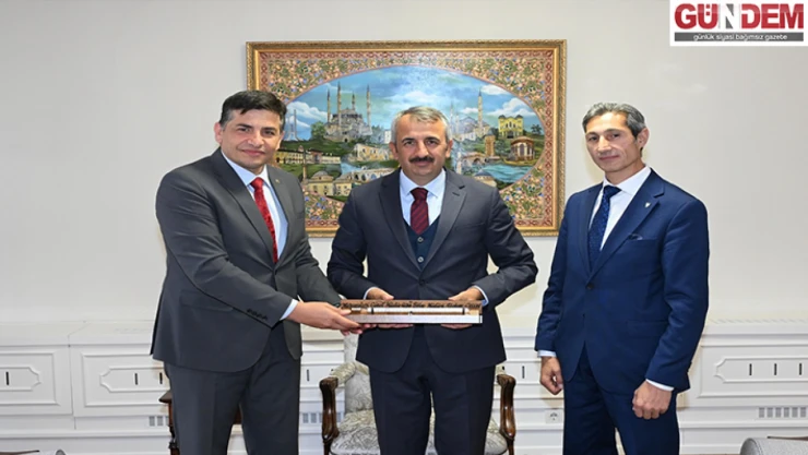 Çelebi'den Edirne Valisi Sezer'e ziyaret