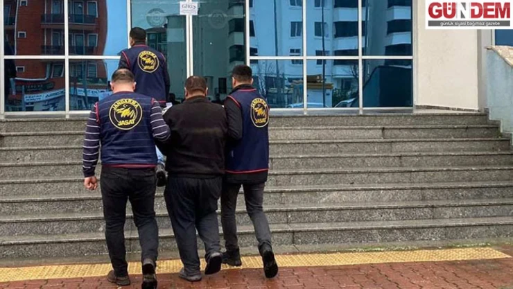 Çeşitli suçlardan 4 yıl hapis cezası olan şahıs yakalandı  