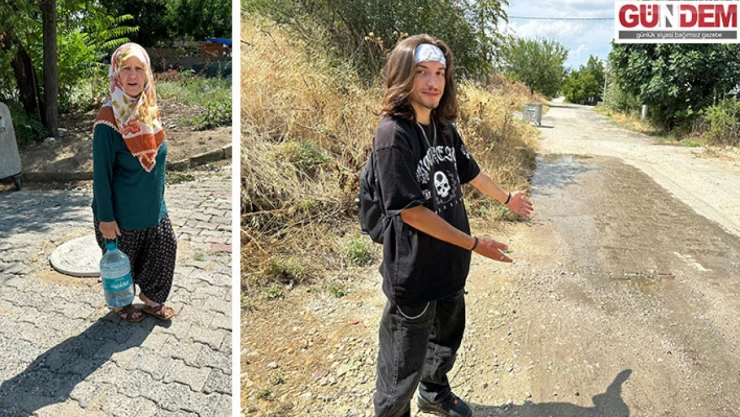 Çeşmelerden akmayan su sokaklara akıyor