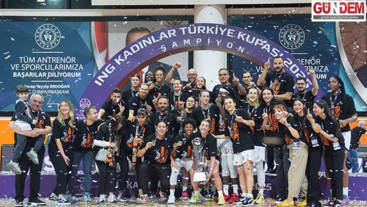 ÇİMSA ÇBK Mersin, Basketbol ING Kadınlar Türkiye Kupası'nda şampiyon oldu