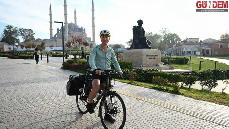 Çocukluk arkadaşı anısına bisiklet turu