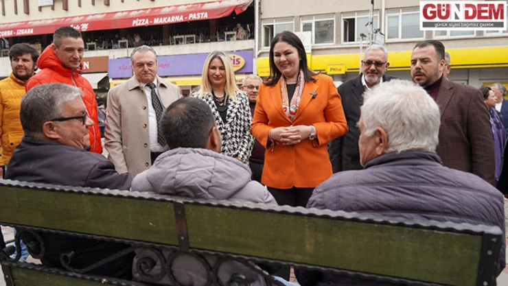 Cumhur İttifakı Adayı İba, Saha Çalışmalarına Saraçlar Caddesinde Devam Etti