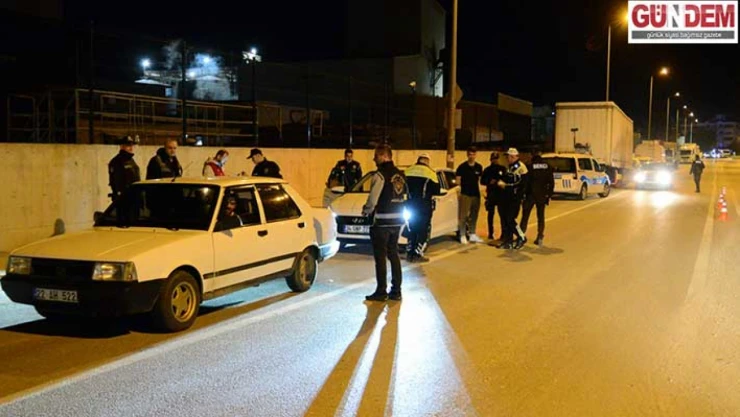 Denetimden kaçan araç sürücüleri polis ekiplerince yakalandı