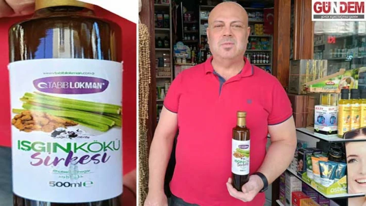 'Diyabetten tansiyona ışgınkökü sirkesi faydalı oluyor'