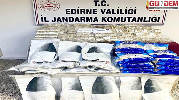 Dondurulmuş kaçak deniz ürünleri ele geçirildi