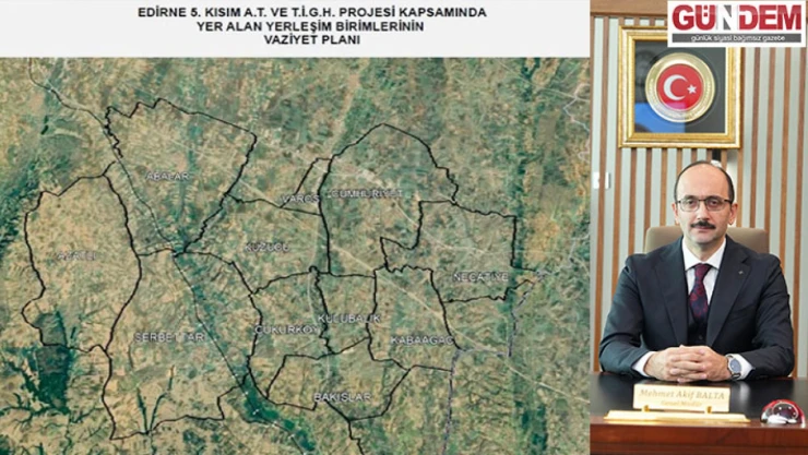 DSİ'den Trakya'ya müjde
